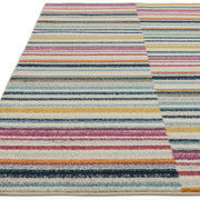 Atmacha Home & Living Rug Muse Multi-Coloured Stripe MU06 - Modern Rug