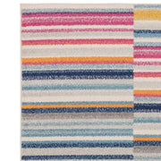 Atmacha Home & Living Rug Muse Multi-Coloured Stripe MU06 - Modern Rug