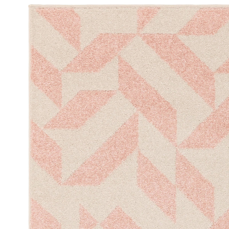 Atmacha Home & Living Rug Muse Pink Shapes MU04 - Modern Rug