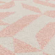 Atmacha Home & Living Rug Muse Pink Shapes MU04 - Modern Rug