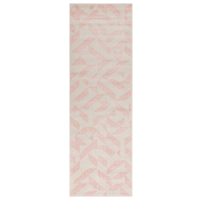 Atmacha Home & Living Rug Muse Pink Shapes MU04 - Modern Rug