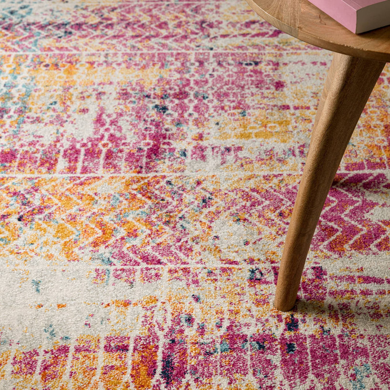 Atmacha Home & Living Rug Muse Tribal Bright MU26 - Multi - Modern Rug