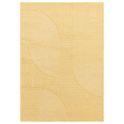 Atmacha Home & Living Rug Muse Yellow Geometric MU18 - Yellow/Gold - Modern Rug