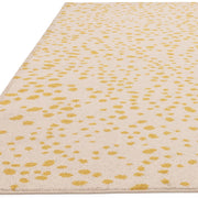 Atmacha Home & Living Rug Muse Yellow Spotty MU12 - Yellow/Gold - Modern Rug