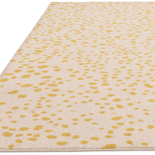 Atmacha Home & Living Rug Muse Yellow Spotty MU12 - Yellow/Gold - Modern Rug