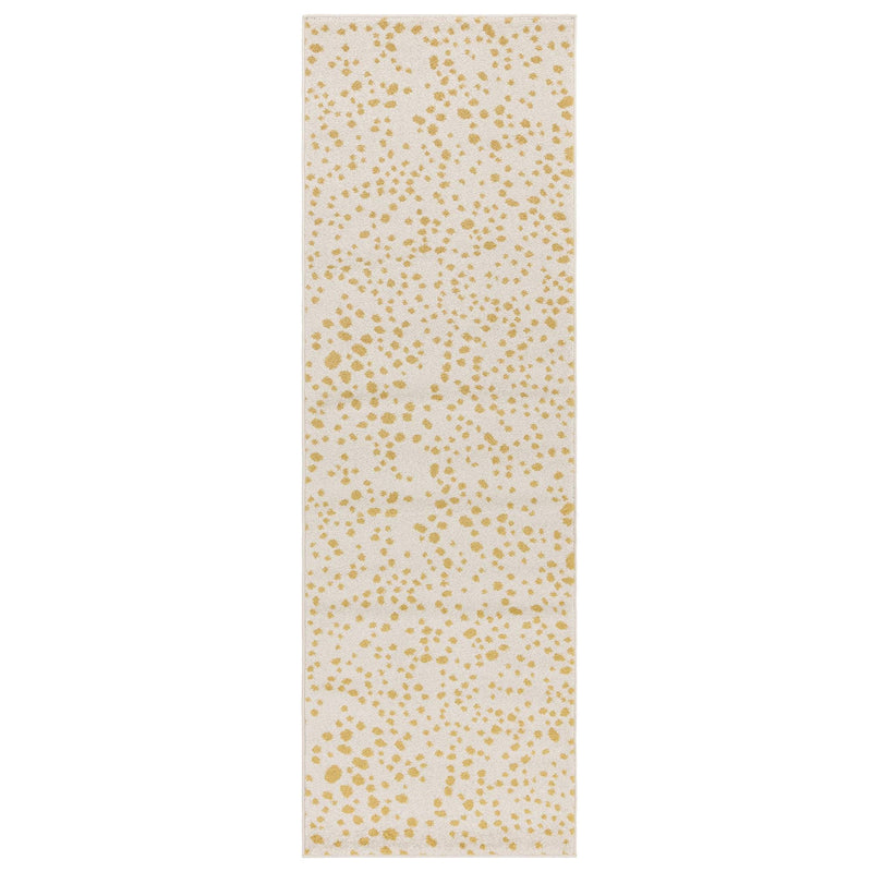 Atmacha Home & Living Rug Muse Yellow Spotty MU12 - Yellow/Gold - Modern Rug