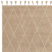 Atmacha Home & Living Rug Nepal Sand/Cream Linear Rug Boho Rug