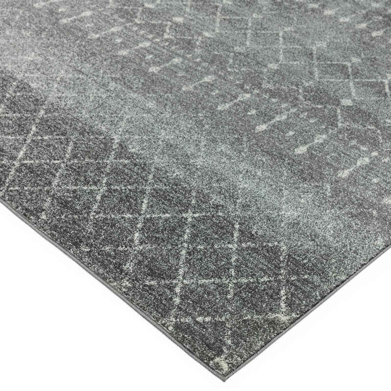 Atmacha Home & Living Rug Nova Dark Grey NV34 - Grey/Silver - Moroccan Rug