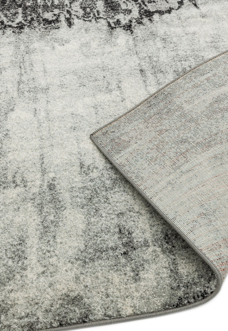Atmacha Home & Living Rug Nova NV03 Distress Grey Abstract Rug