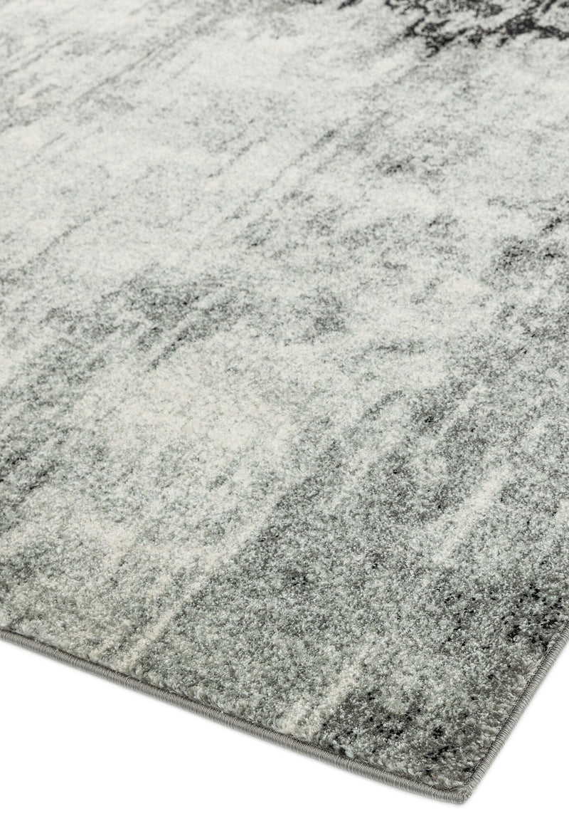 Atmacha Home & Living Rug Nova NV03 Distress Grey Abstract Rug