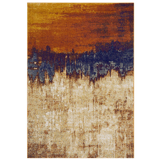 Atmacha Home & Living Rug Nova NV04 Distress Orange - Multi - Abstract Rug