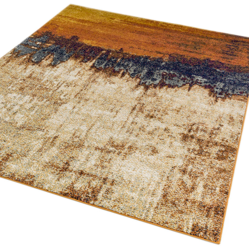 Atmacha Home & Living Rug Nova NV04 Distress Orange - Multi - Abstract Rug