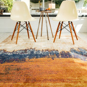 Atmacha Home & Living Rug Nova NV04 Distress Orange - Multi - Abstract Rug