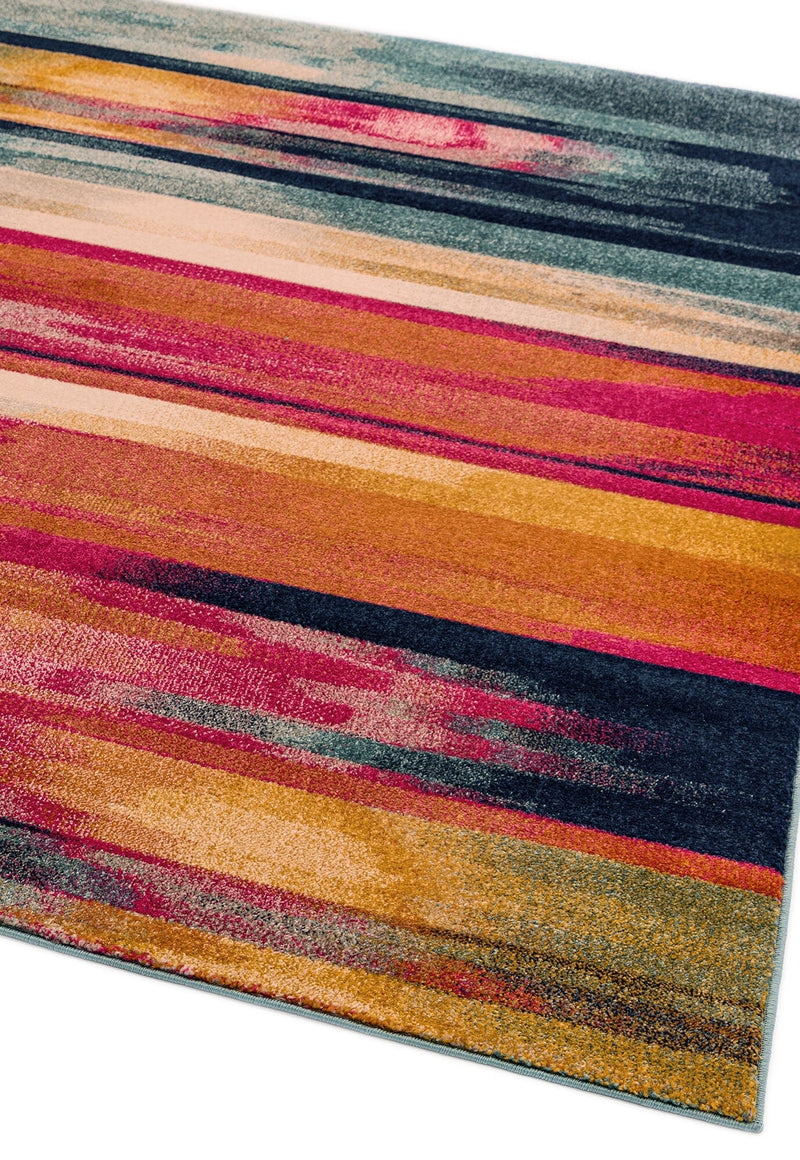 Atmacha Home & Living Rug Nova NV05 Stripe Multi Abstract Rug