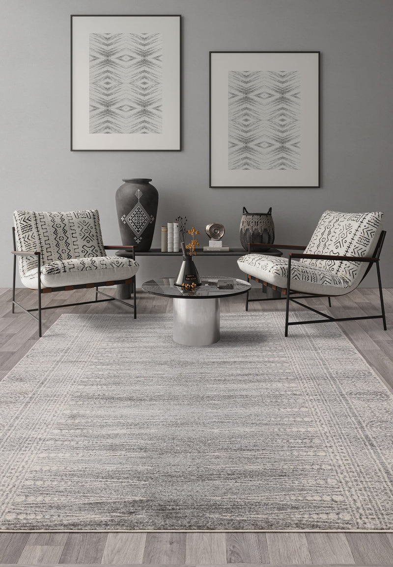 Atmacha Home & Living Rug Nova NV07 Weave Grey Classic Rug