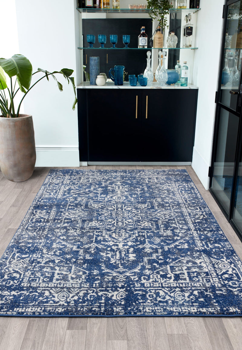 Atmacha Home & Living Rug Nova NV11 Antique Navy Classic Rug