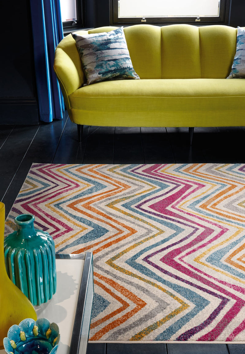 Atmacha Home & Living Rug Nova NV21 Rhythm Multi Modern Rug