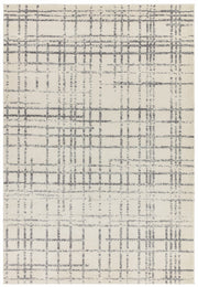 Atmacha Home & Living Rug Nova NV31 Grid Grey Modern Rug