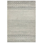 Atmacha Home & Living Rug Nova NV35 Aztec Grey - Grey/Silver - Moroccan Rug