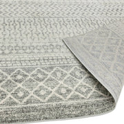 Atmacha Home & Living Rug Nova NV35 Aztec Grey - Grey/Silver - Moroccan Rug