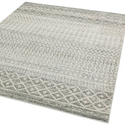Atmacha Home & Living Rug Nova NV35 Aztec Grey - Grey/Silver - Moroccan Rug