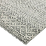 Atmacha Home & Living Rug Nova NV35 Aztec Grey - Grey/Silver - Moroccan Rug