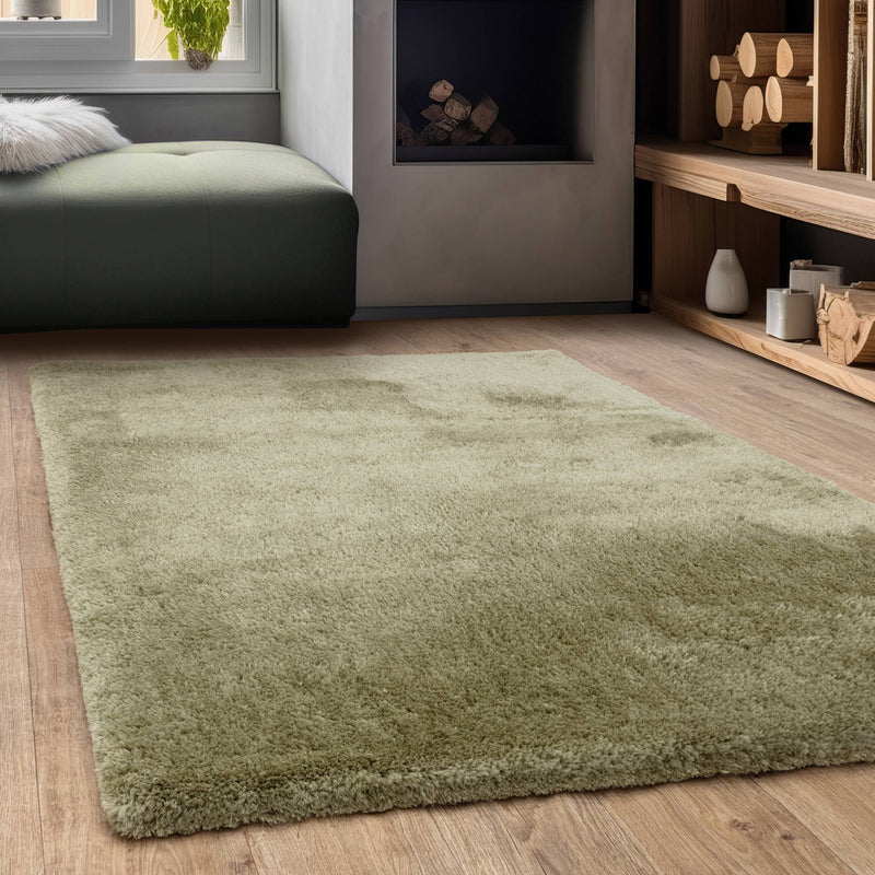Atmacha Home & Living Rug Opulence Sage - Green - Plain Rug