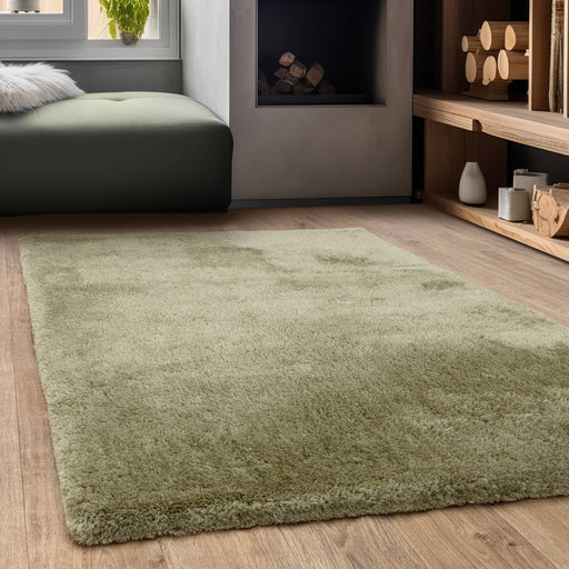 Atmacha Home & Living Rug Opulence Sage - Green - Plain Rug