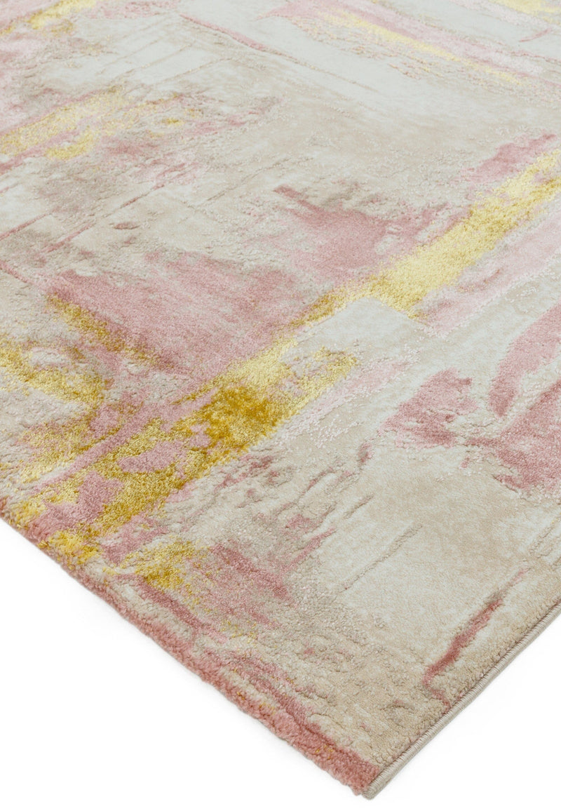 Atmacha Home & Living Rug Orion OR01 Decor Pink Abstract Rug