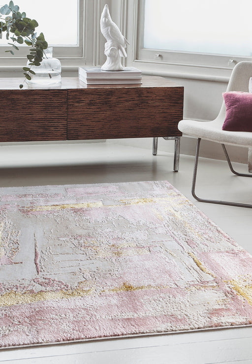 Atmacha Home & Living Rug Orion OR01 Decor Pink Abstract Rug