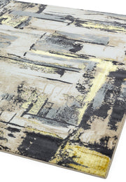 Atmacha Home & Living Rug Orion OR03 Decor Yellow Abstract Rug
