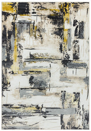 Atmacha Home & Living Rug Orion OR03 Decor Yellow Abstract Rug