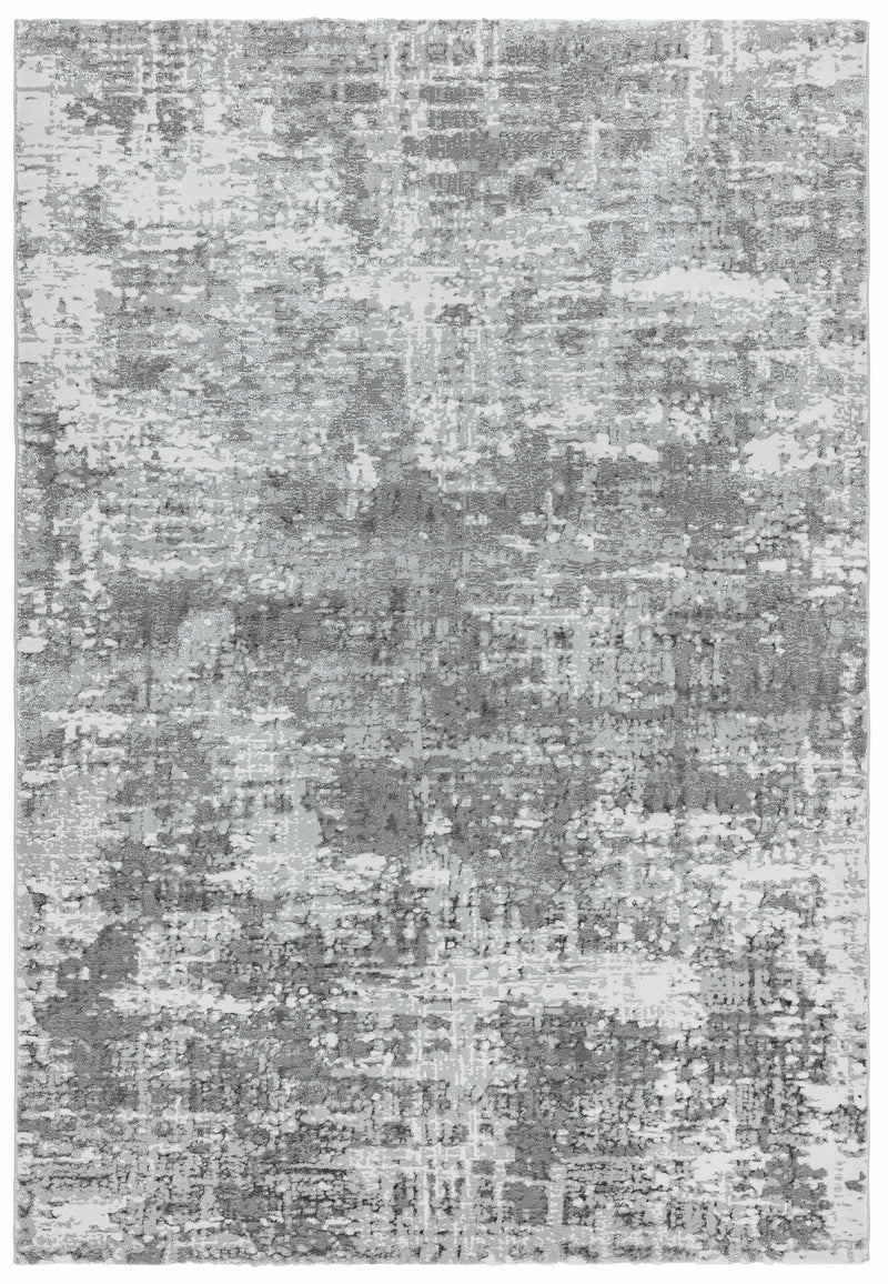 Atmacha Home & Living Rug Orion OR05 Abstract Silver Abstract Rug