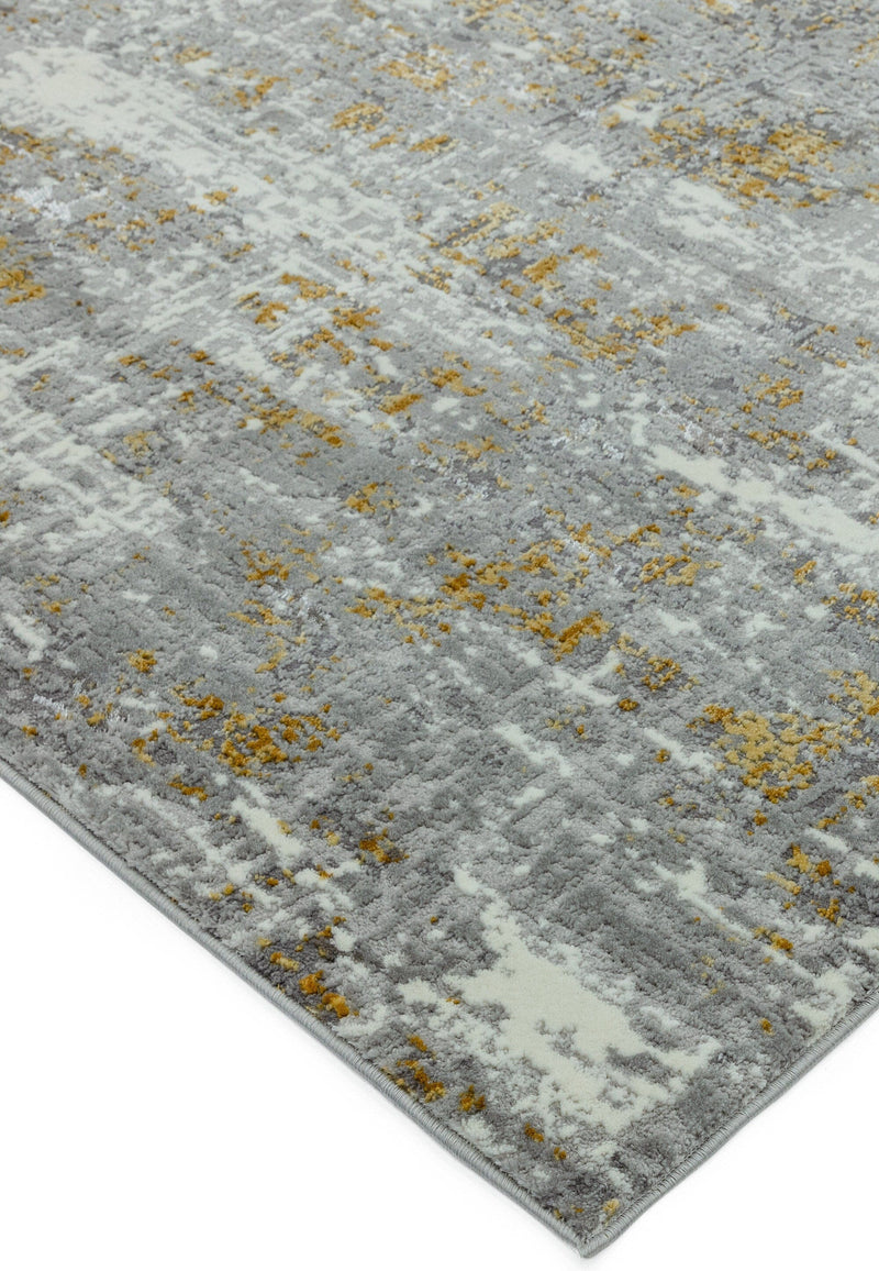 Atmacha Home & Living Rug Orion OR07 Abstract Yellow Abstract Rug