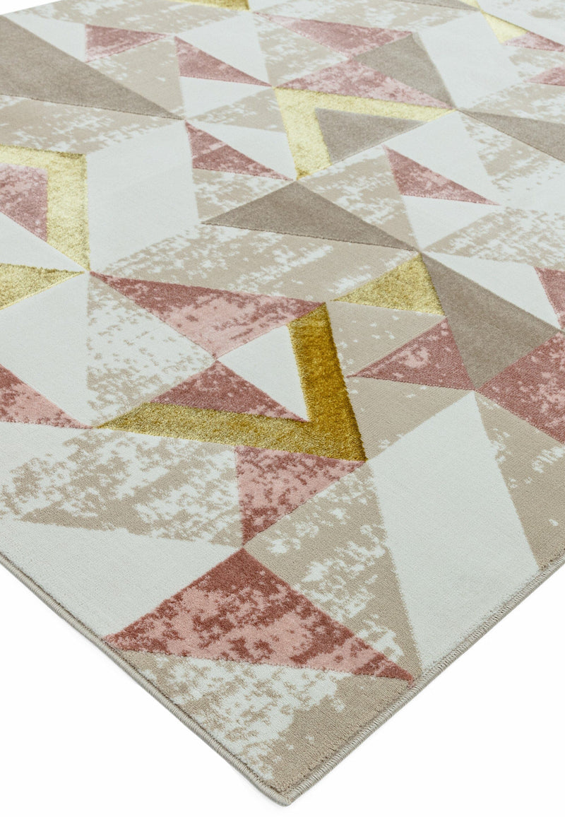 Atmacha Home & Living Rug Orion OR10 Flag Pink Modern Rug