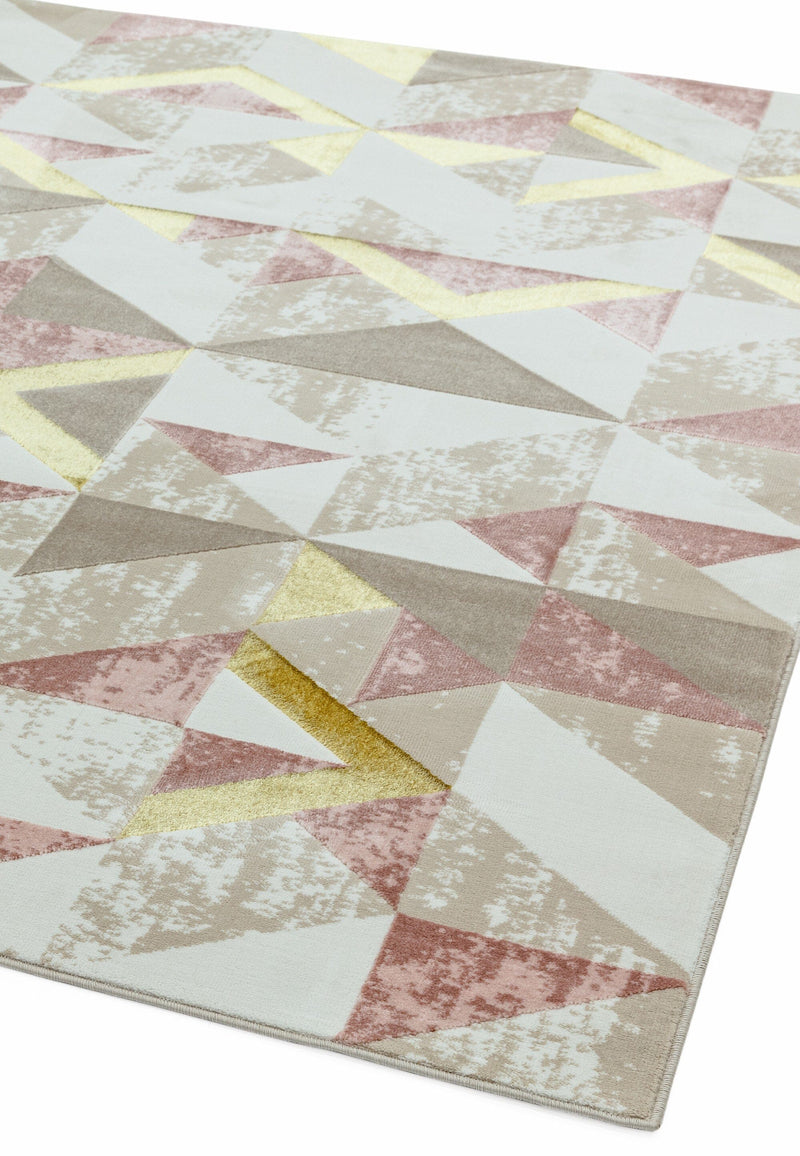 Atmacha Home & Living Rug Orion OR10 Flag Pink Modern Rug