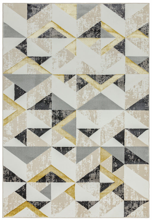 Atmacha Home & Living Rug Orion OR11 Flag Grey Modern Rug
