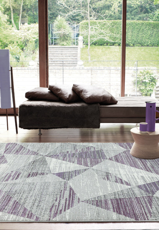 Atmacha Home & Living Rug Orion OR13 Blocks Heather Modern Rug