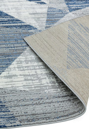 Atmacha Home & Living Rug Orion OR14 Blocks Blue Modern Rug