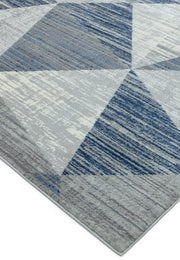 Atmacha Home & Living Rug Orion OR14 Blocks Blue Modern Rug