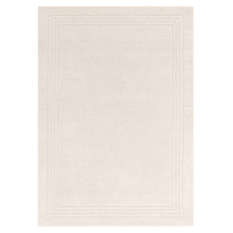 Atmacha Home & Living Rug Orlo Ivory - Cream/White - Plain Rug