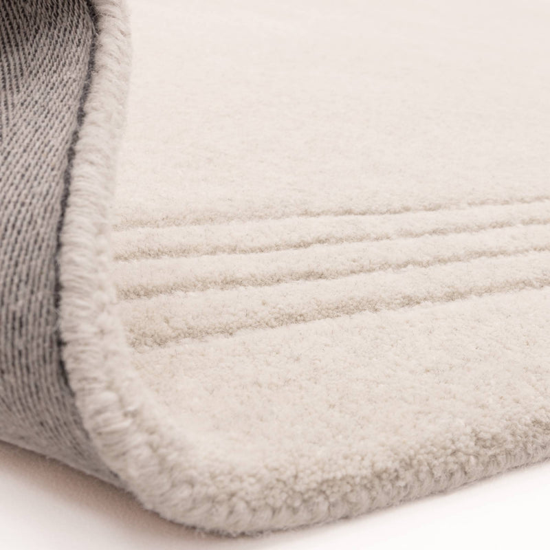 Atmacha Home & Living Rug Orlo Ivory - Cream/White - Plain Rug