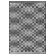 Atmacha Home & Living Rug Patio PAT12 Diamond Mono - Monochrome - Flatweave Rug
