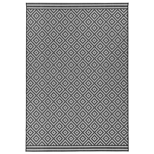 Atmacha Home & Living Rug Patio PAT12 Diamond Mono - Monochrome - Flatweave Rug