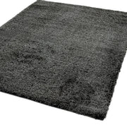Atmacha Home & Living Rug Payton Charcoal - Grey/Silver - Shaggy Rug