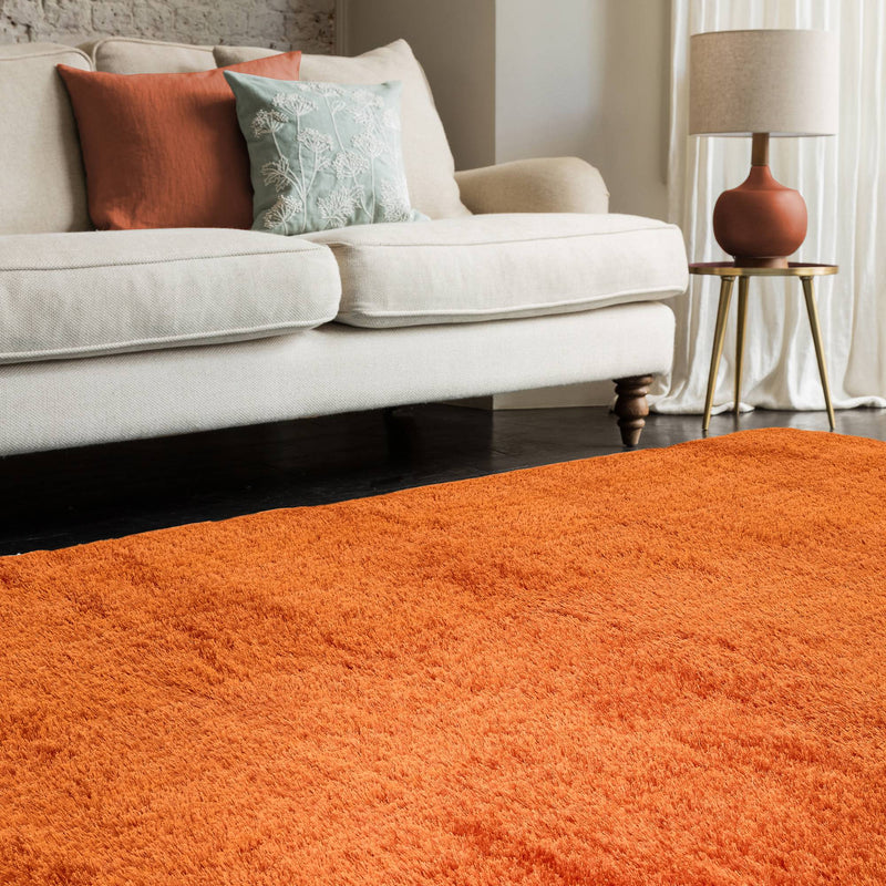 Atmacha Home & Living Rug Payton Orange - Shaggy Rug