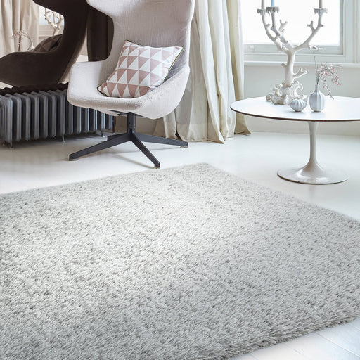 Atmacha Home & Living Rug Payton Silver - Grey/Silver - Shaggy Rug