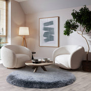 Atmacha Home & Living Rug Plush Airforce Blue - Shaggy Rug