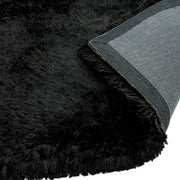 Atmacha Home & Living Rug Plush Black - Shaggy Rug