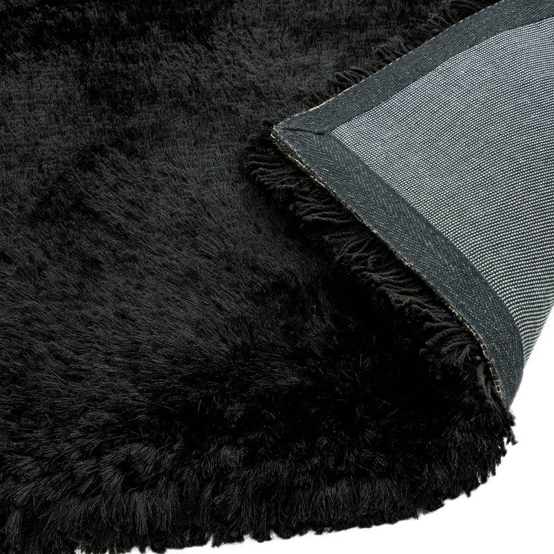 Atmacha Home & Living Rug Plush Black - Shaggy Rug